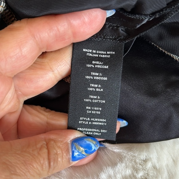 Helmut Lang One Shoulder Viscose Top Black - Picture 9 of 9